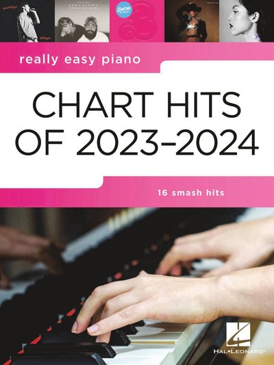 Cover for Really easy piano : chart hits of 2023-2024 (Paperback Bog) (2025)