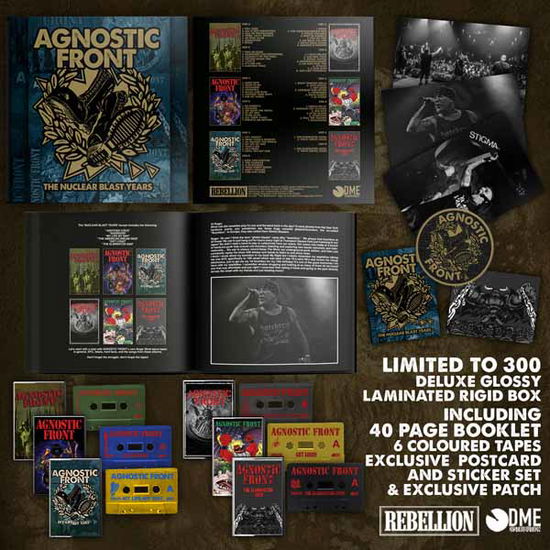 Cover for Agnostic Front · The Nuclear Blast Years (Deluxe 6 Tape Box + Patch) (Cassette) (2025)