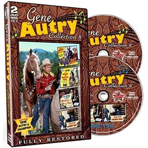Cover for Gene Autry: Movie Collection 8 (DVD) [Widescreen edition] (2014)
