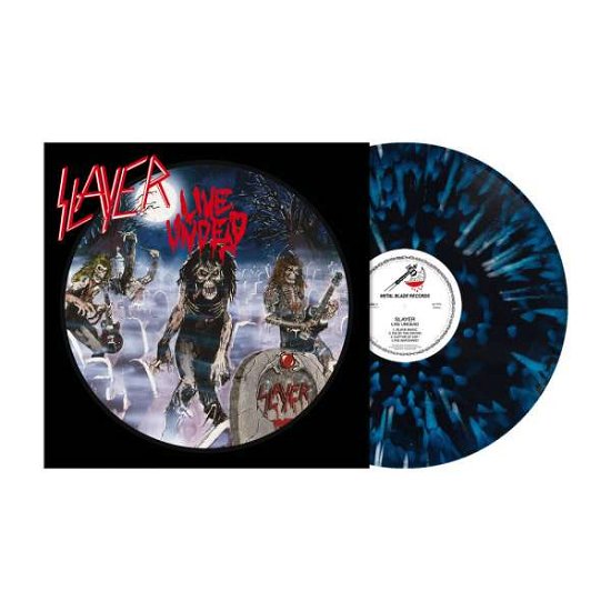Cover for Slayer · Live Undead (LP) [Blue White edition] (2021)