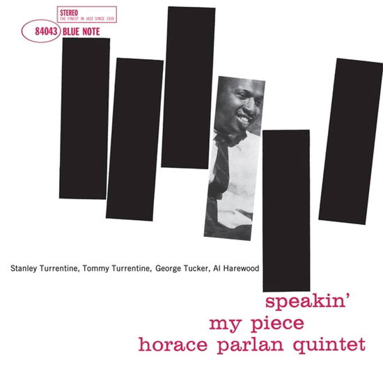 Cover for Horace Parlan · Speakin' My Piece (CD) (2025)