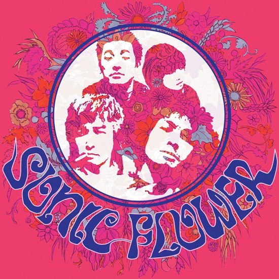 Sonic Flower (Tie Dye Pink / White / Blue Vinyl) - Sonic Flower - Musikk - HEAVY PSYCH SOUNDS - 0610371803973 - 2. juni 2023