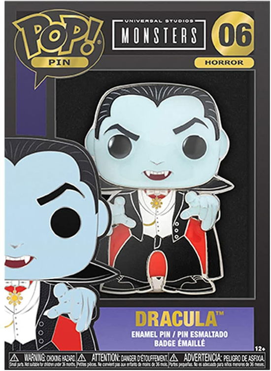 Cover for Funko · Universal Monsters: Funko Pop! Pin - Dracula (Enamel Pin / Enamel Pin) (MERCH) (2022)