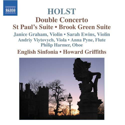 Double Concerto - G. Holst - Musique - NAXOS - 0747313033973 - 16 avril 2007