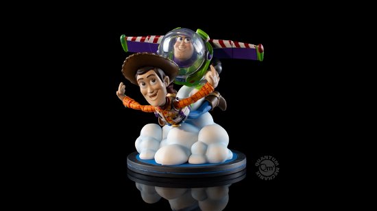 Disney Toy Story Buzz Lightyear and Woody Qfig Max Figure - Disney - Merchandise - QUANTUM MECHANIX - 0812095024973 - 27. januar 2023