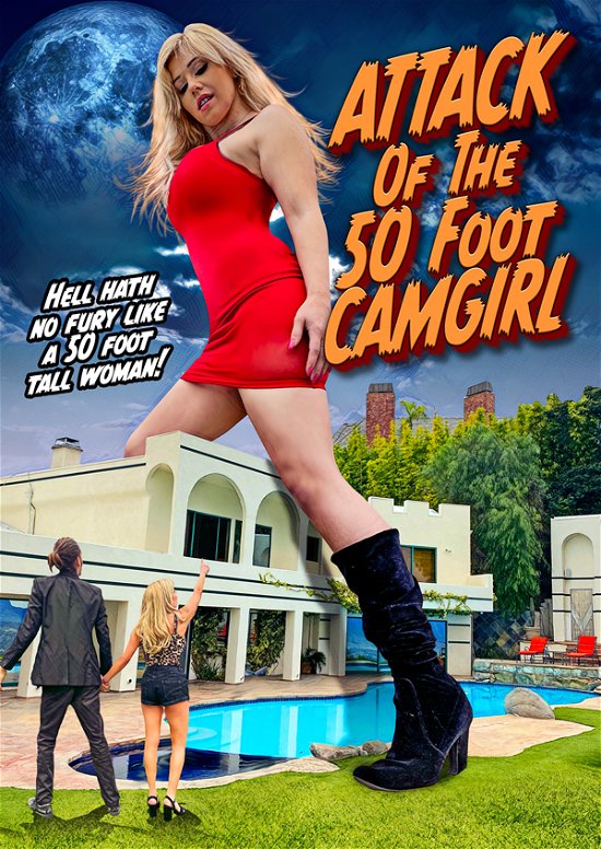 Cover for Feature Film · Attack of the 50 Foot Camgirl (DVD) (2023)