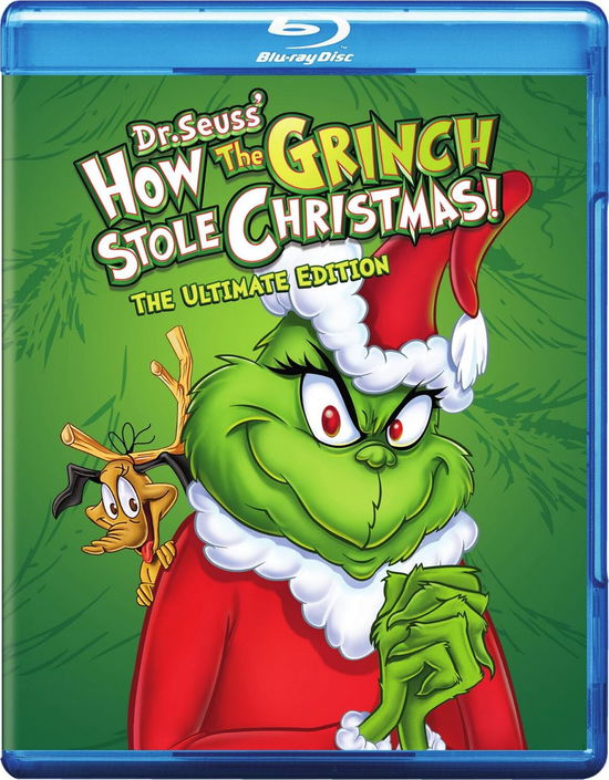 Cover for Dr Seuss: How the Grinch Stole Christmas (Blu-ray) (2018)