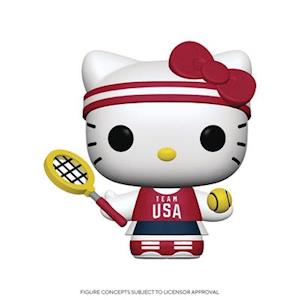 Cover for Funko Pop! Sanrio: · Funko Pop! Sanrio - Hello Kitty Sports Team Usa - Tennisl Hello Kitty (Toys) (2021)