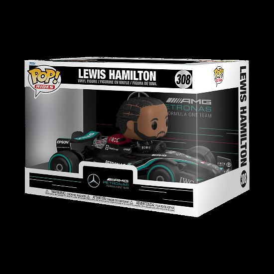 Lewis Hamilton with Car Funko Pop!  Official Mercedes-AMG PETRONAS F1 Team  Store