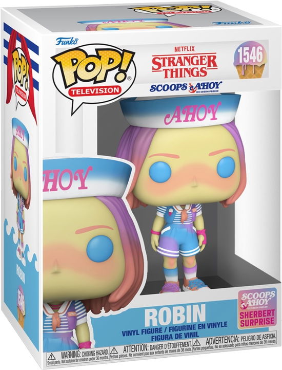 Stranger Things POP! TV Vinyl Figur Robin (Scoops -  - Koopwaar - Funko - 0889698799973 - 16 augustus 2024