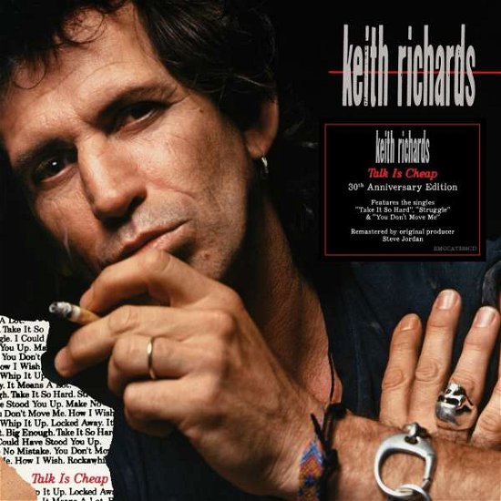 Cover for Keith Richards · Talk is Cheap (30th Anniversary) (CD) (2019)