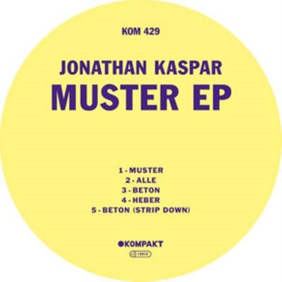 Cover for Jonathan Kaspar · Muster (LP) (2021)