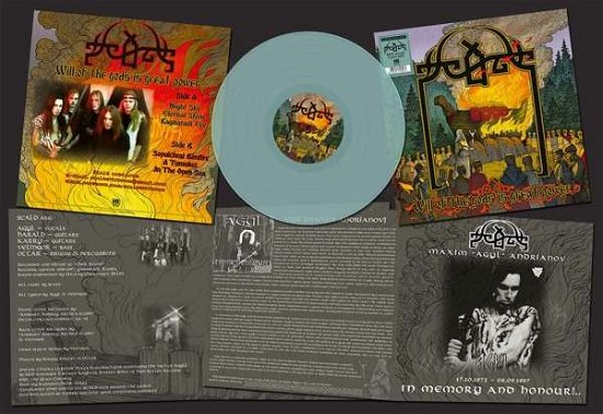 Cover for Scald · Will of the Gods is Great Power (Blue Vinyl) (LP) (2021)