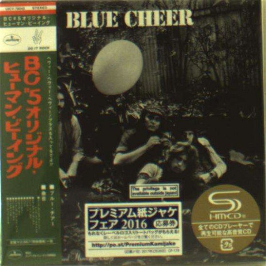 Cover for Blue Cheer · Bc # 5 The Original Human Being (CD) [Limited edition] (2016)