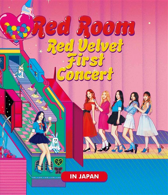 Cover for Red Velvet · Red Velvet 1st Concert Red Room in Japan (Blu-Ray) [Japan Import edition] (2018)