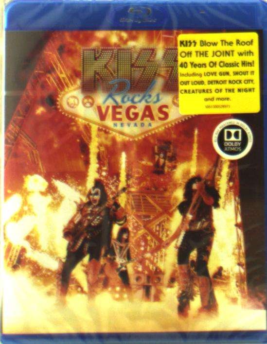 Cover for Kiss · Rocks Vegas - Live At The Hard Rock Hotel (Blu-ray) (2016)