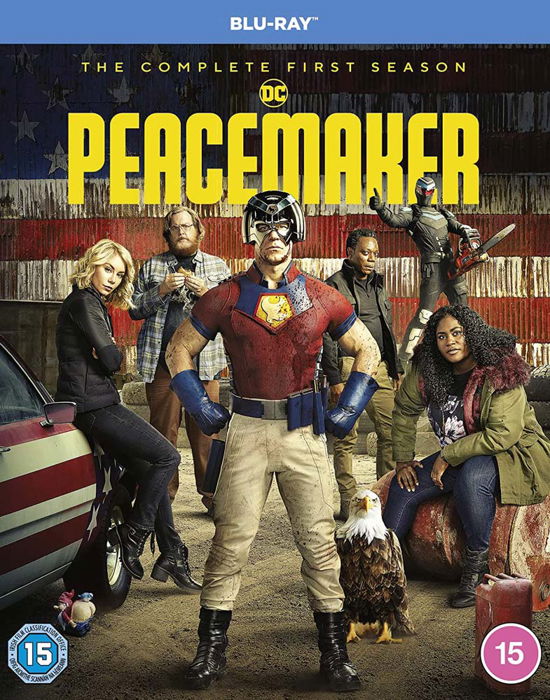 Cover for Peacemaker S1 BD · DC Peacemaker Season 1 (Blu-Ray) (2022)