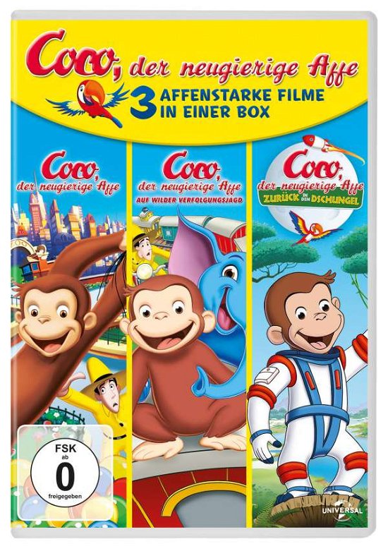 Cover for Keine Informationen · Coco,der Neugierige Affe 1-3 (DVD) (2018)