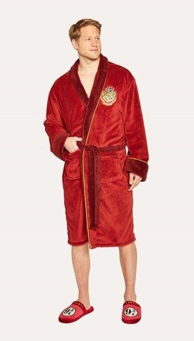 Harry Potter Hogwarts Express Fleece Hoodless Robe - Mens Adult One Size - Groovy UK - Merchandise -  - 5055437918973 - February 7, 2019