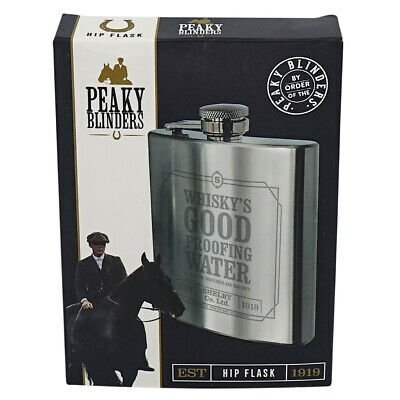 Whiskey's Good (Hip Flask / Fiaschetta) - Peaky Blinders: Half Moon Bay - Merchandise - PEAKY BLINDERS - 5055453480973 - 18 september 2020