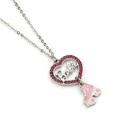 Barbie Crystal Heart And Roller Skate Necklace - Barbie - Merchandise - BARBIE - 5055583451973 - 11. desember 2023