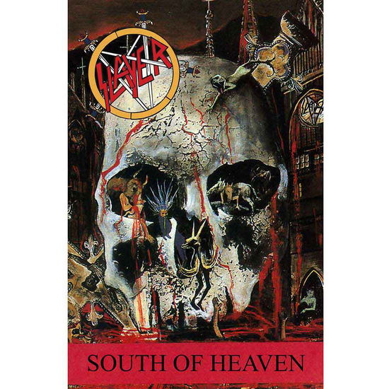 Slayer Textile Poster: South of Heaven - Slayer - Koopwaar -  - 5056365704973 - 