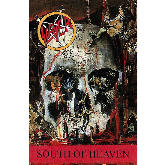 Slayer Textile Poster: South of Heaven - Slayer - Koopwaar -  - 5056365704973 - 
