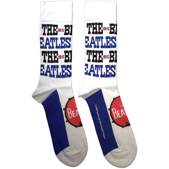 Cover for The Beatles · The Beatles  Ankle Socks: Budokan Poster &amp; Drum Logo (CLOTHES) (2024)