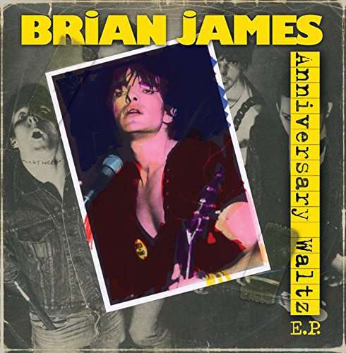 Cover for Brian James · Anniversary Waltz Ep (LP) [EP edition] (2016)