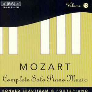 Cover for Mozart / Brautigam,ronald · Complete Solo Piano Music 10 (CD) (1999)