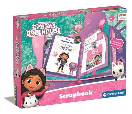 Gabby's Dollhouse - Scrapbook - Clementoni - Merchandise - Clementoni - 8005125187973 - February 15, 2024