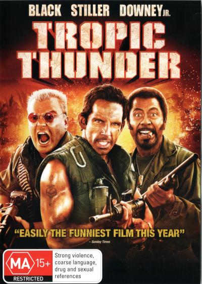 Cover for Black\stiller\downey Jr · Tropic Thunder (DVD) (2008)