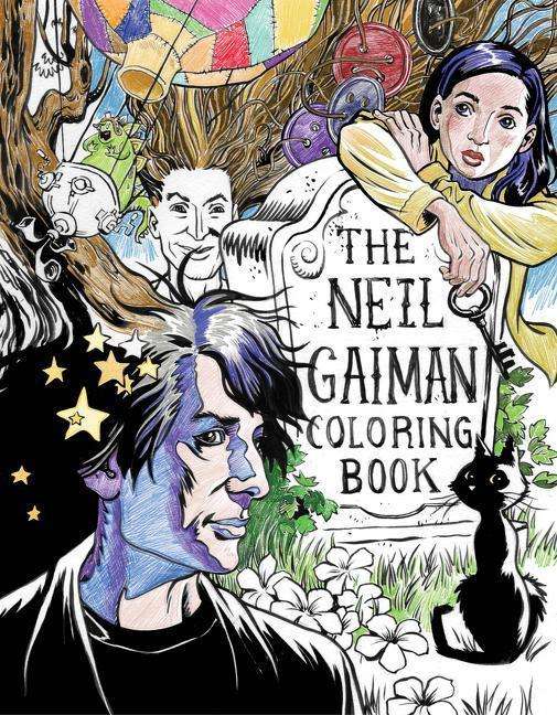 Cover for Gaiman · Neil Gaiman Coloring Book (Book) (2023)