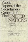 Cover for Dag Hammarskjold · Public Papers of the Secretaries-General of the United Nations: Dag Hammarskjold, 1953-1956 (Hardcover Book) (1978)