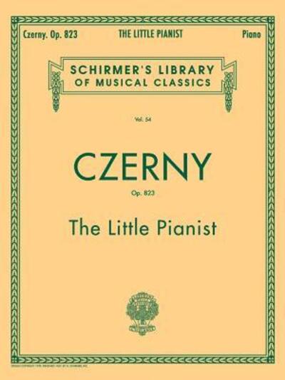 Cover for Carl Czerny · Carl Czerny: The Little Pianist (Complete) Op. 823 (Paperback Book) (1986)