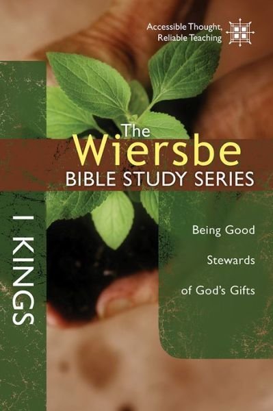 Cover for Dr Warren W Wiersbe · 1 Kings - Wiersbe Bible Study (Paperback Bog) (2015)