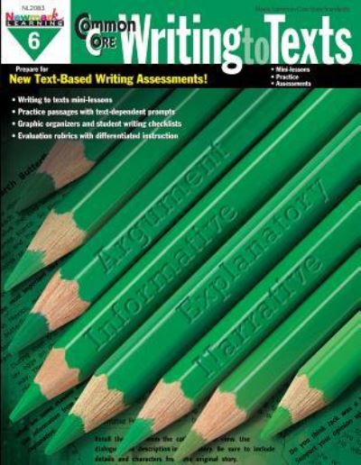 Cover for Newmark Learning · Common Core Practice Writing Grade 6 (Paperback Book) (2014)