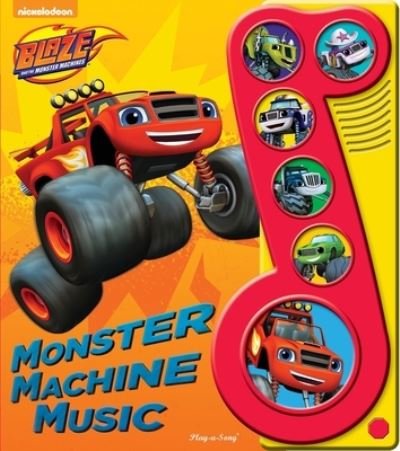 Cover for PI Kids · Blaze Monster Machines Little Music Note (Hardcover Book) (2017)