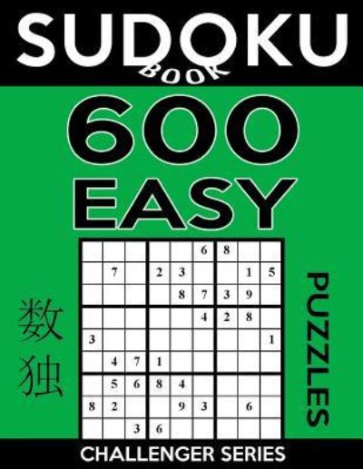 Cover for Sudoku Book · Sudoku Book 600 Easy Puzzles (Paperback Bog) (2017)