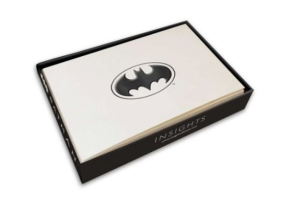 DC Comics: Batman Foil Gift Enclosure Cards: 10 Blank Cards and 10 Envelopes - Insight Editions - Bøker - Insight Editions - 9781683832973 - 23. januar 2018