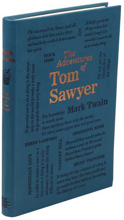 Cover for Mark Twain · The Adventures of Tom Sawyer - Word Cloud Classics (Paperback Bog) (2019)