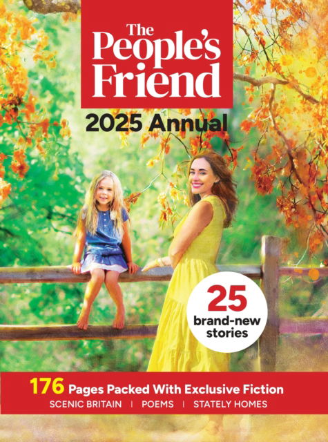 Cover for The People's Friend Annual 2025 (Hardcover Book) (2024)