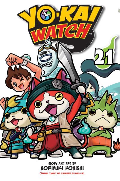 Cover for Noriyuki Konishi · YO-KAI WATCH, Vol. 21 - Yo-kai Watch (Paperback Book) (2023)