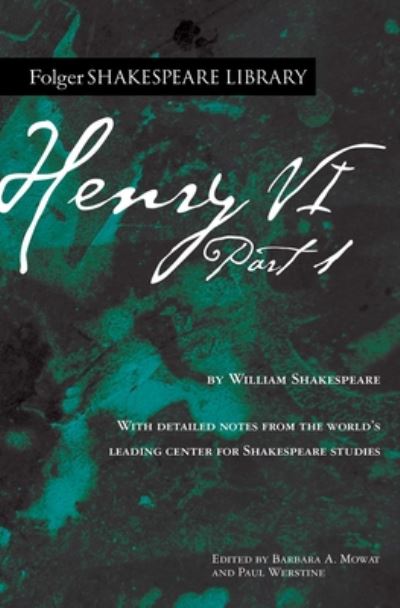 Cover for William Shakespeare · Henry VI Part 1 - Folger Shakespeare Library (Paperback Book) (2020)