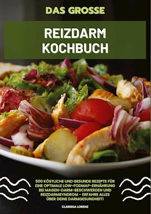 Cover for Clarissa Lorenz · Das große Reizdarm Kochbuch: 500 köstliche und gesunde Rezepte für eine optimale LOW-FODMAP-Ernährung bei Magen-Darm-Beschwerden und Reizdarmsyndrom - Erfahre alles über deine Darmgesundheit! (Bog) (2024)