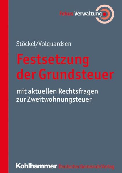 Cover for Stöckel · Festsetzung der Grundsteuer (Book) (2017)