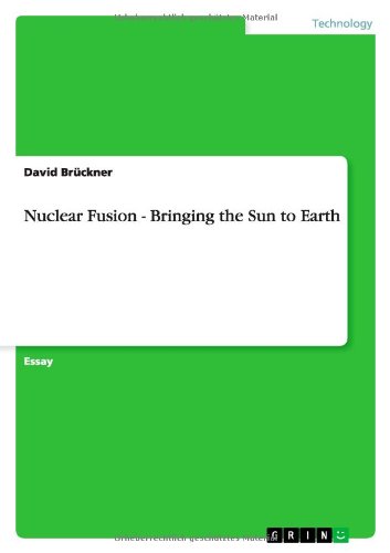 Cover for David Bruckner · Nuclear Fusion - Bringing the Sun to Earth (Paperback Book) (2013)