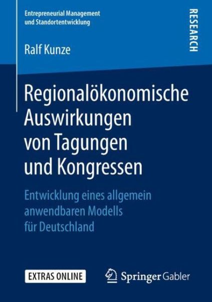 Cover for Kunze · Regionalökonomische Auswirkungen (Book) (2018)