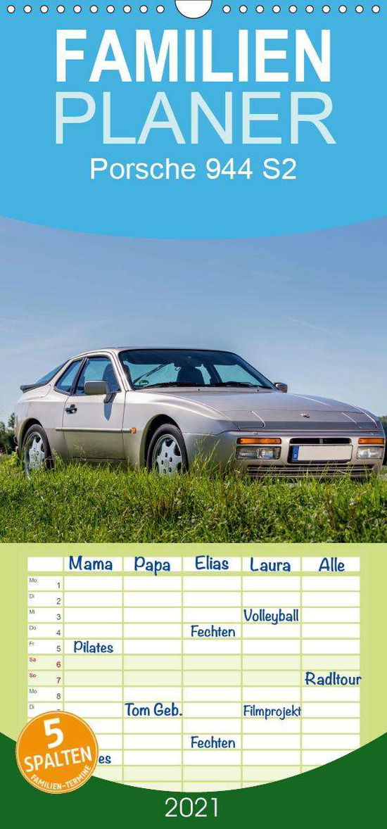 Cover for Reiss · Porsche 944 S2 - Familienplaner h (Book)