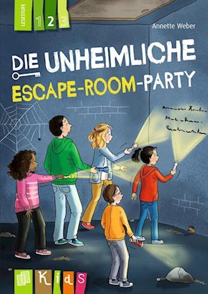 Die unheimliche Escape-Room-Party – Lesestufe 2 - Annette Weber - Books - Verlag an der Ruhr - 9783834665973 - April 15, 2024
